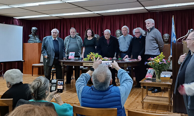 Βαγγέλης Σακκάτος, στην υπεράσπιση του Άρη Βελουχιώτη και της επανάστασης