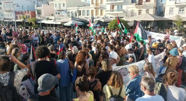 Με τον αέρα της λευτεριάς & της αλληλεγγύης στα πανιά, σάλπαρε για τη Γάζα το “Οξυγόνο”