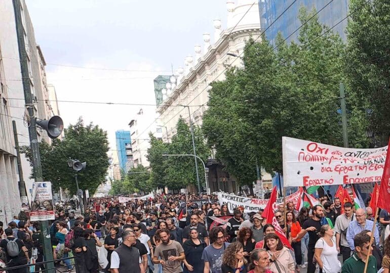 “Δεν θα ζήσουμε σαν δούλοι!”